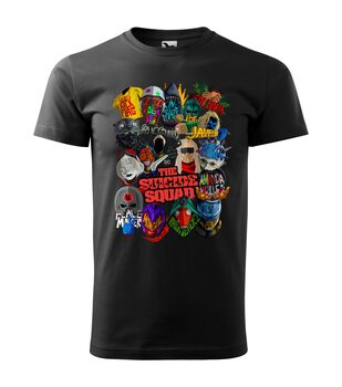 T-shirt The Suicide Squad - Characters