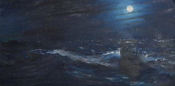 The Tell tale Moon, 1995, Festmény reprodukció