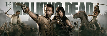 Αφίσα πόρτας  THE WALKING DEAD - Banner