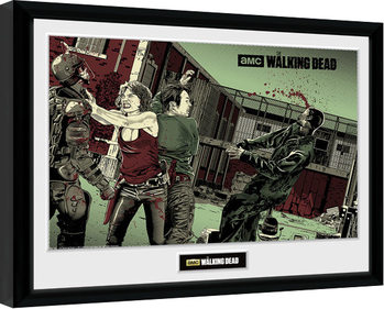 Zarámovaný plakát The Walking Dead - Maggie Glen