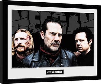 Zarámovaný plakát The Walking Dead - Negan Crew