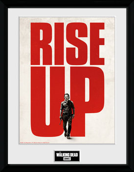 Zarámovaný plakát The Walking Dead - Rise Up