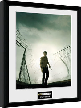 Zarámovaný plakát The Walking Dead - Season 4