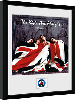 Ingelijste poster The Who - The Kids ae Alright