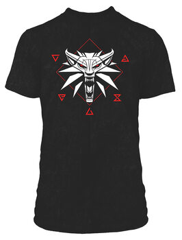 Camiseta The Witcher 3 - Wolf Signs