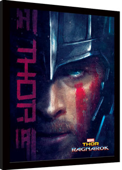 Keretezett poszter Thor Ragnarok - Thor