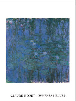 Blue Water Lilies Reprodukcija umjetnosti