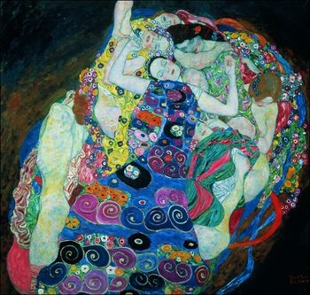 Gustav Klimt - Le Vergini Reprodukcija