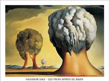 Three Sphinxes Of Bikini, 1947 Reprodukcija