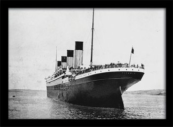 Rámovaný plakát Titanic (3)