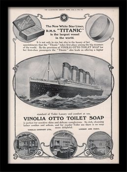 Rámovaný plakát Titanic (4)