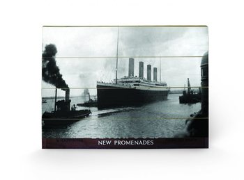 Bild auf Holz Titanic - Happiness