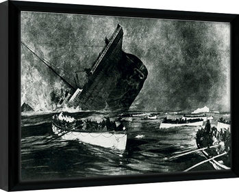Poster enmarcado Titanic