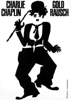 Tableau sur toile Charlie Chaplin, 1925