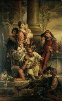 Tableau sur toile Childhood (learn)