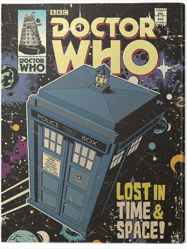 Tableau sur toile Doctor Who - Lost in Time & Space