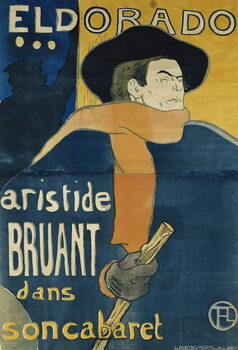 Tableau sur toile Eldorado, Aristide Bruant, 1892