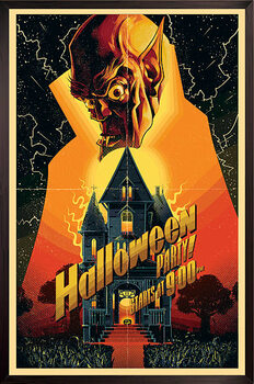 Tableau sur toile Halloween poster
