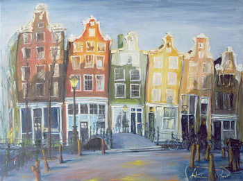 Houses of Amsterdam, 1999 Tableau sur Toile