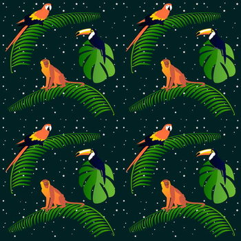 Tableau sur toile Jungle Fever