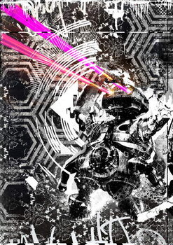 Tableau sur toile Laser Robotics, 2016