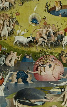 Tableau sur toile Le jardin des délices de la terre