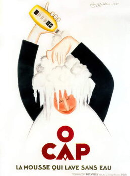 Tableau sur toile O'Cap shampoo 1930