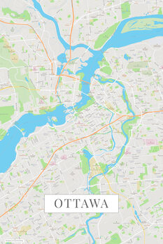 Tableau sur toile Ottawa color