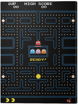Tableau sur Toile Pac-Man - Maze