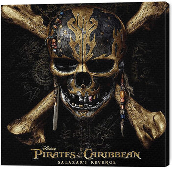 Tableau sur toile Pirates of the Caribbean - Skull