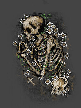 Tableau sur toile Pushing daisies