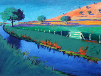 Tableau sur toile River Teme
