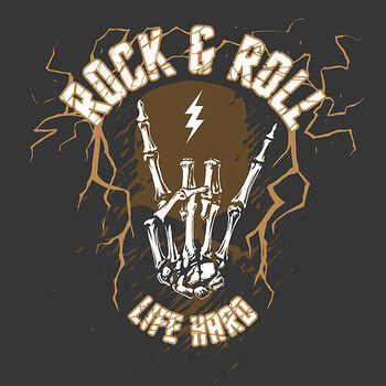 Tableau sur toile Rock festival poster