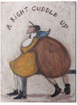 Tableau sur Toile Sam Toft - A Right Cuddle Up