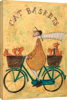 Tableau sur toile Sam Toft - Cat Baskets