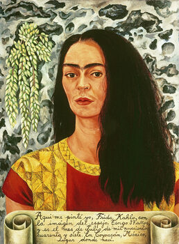 Tableau sur toile Self-portrait with Loose Hair; Autorretrato con Pelo Suelto, 1947