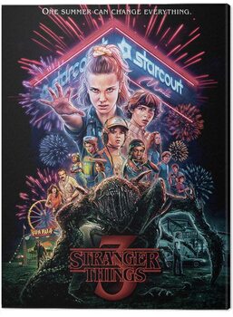 Tableau sur toile Stranger Things - Summer of 85