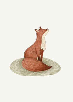 Tableau sur toile The Fox