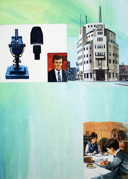 Tableau sur toile The Story of Radio