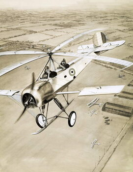 Tableau sur toile This Made News: The Windmill Plane