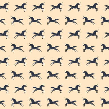 Tableau sur toile Unicorns - Pattern, 2018