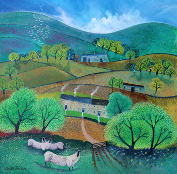 Tableau sur toile Yorkshire Dales, 2016