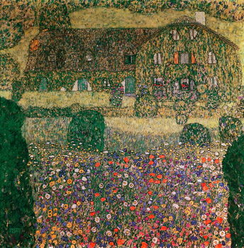Country House by the Attersee, c.1914 Tableau sur Toile