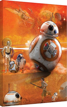 Star Wars, épisode VII : Le Réveil de la Force - BB-8 Art Tableau sur Toile