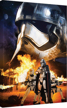 Star Wars, épisode VII : Le Réveil de la Force - Captain Phasma Art Tableau sur Toile