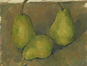 Three Pears, 1878-9 Tableau sur Toile