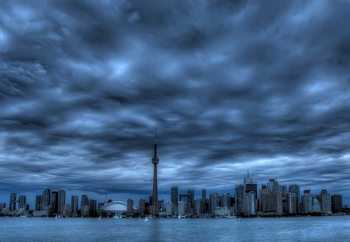 Ταπετσαρία τοιχογραφία  Toronto Blue