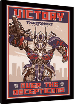 Poster enmarcado Transformers The Last Knight - Victory