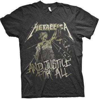 Tričko  Metallica - Justice Vintage
