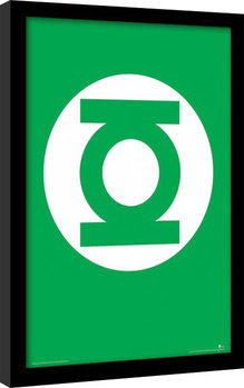 Keretezett Poszter DC Comics - Zöld Lámpás